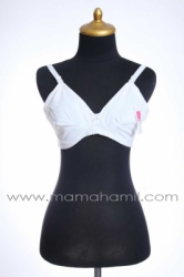 d d d d d d bra menyusui sorex tanpa kawat putih   BHM 01  large